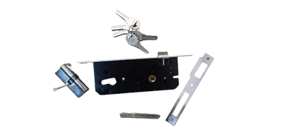 Set manere usa cu broasca si butuc cu 5 chei, Model 4