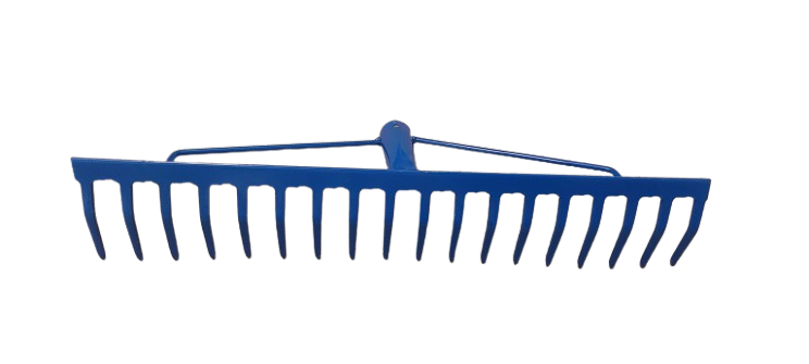 Grebla metalica cu intaritura, 18 dinti
