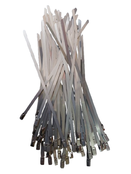 Set coliere metalice, 4.6x200 mm