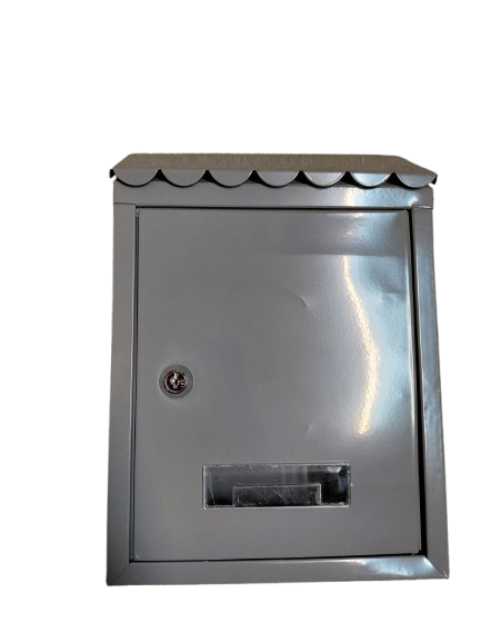 Cutie postala gri, 217x70x300 mm