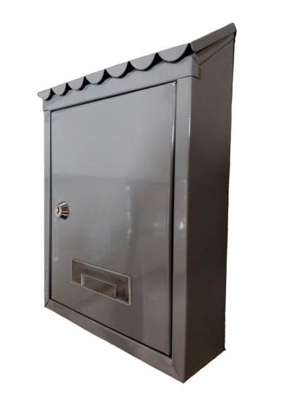 Cutie postala gri, 217x70x300 mm