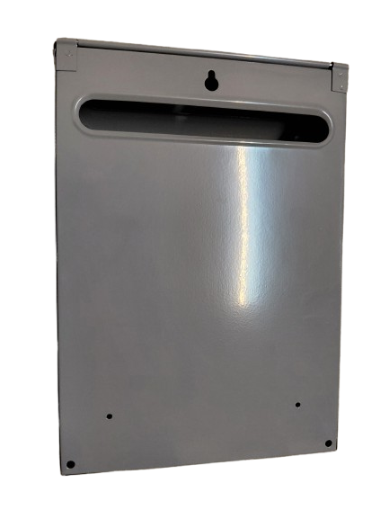Cutie postala gri, 217x70x300 mm