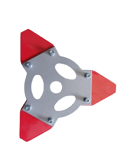 Disc motocoasa stea cu 3 taisuri, 255 mm