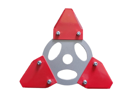 Disc motocoasa stea cu 3 taisuri, 255 mm