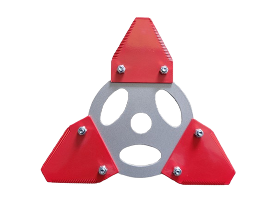 Disc motocoasa stea cu 3 taisuri, 255 mm