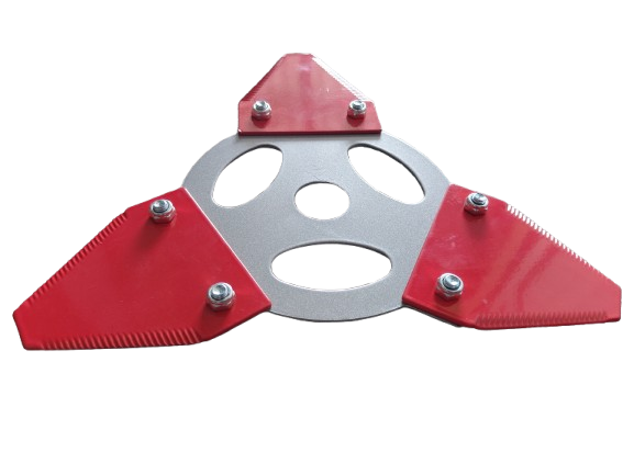 Disc motocoasa stea cu 3 taisuri, 255 mm