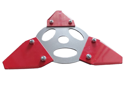 Disc motocoasa stea cu 3 taisuri, 255 mm