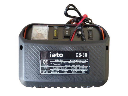 Redresor auto, incarcare baterii 12/24 V, 18A