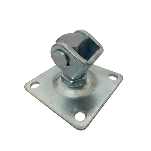 Balama reglabila cu placa  pentru porti batante, 90 x 90 mm
