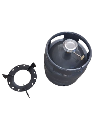 Butelie voiaj / camping cu arzator, 7kg, gri