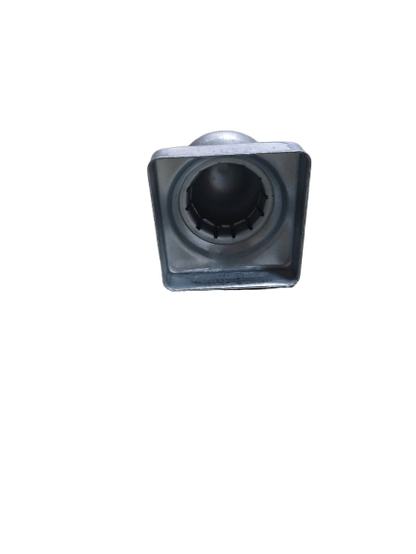 Capac din tabla pentru protectie tevi, baza patrata, 50 x 50 mm
