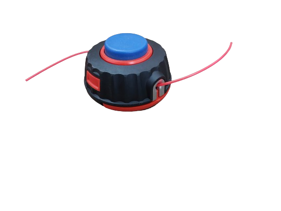 Cap tambur cu fir, mosor motocoasa cu buton albastru