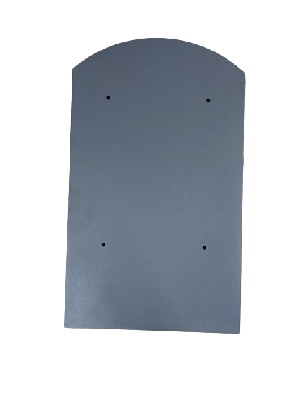 Cutie postala metalica, negru antracit, 255 x 90 x 410 mm