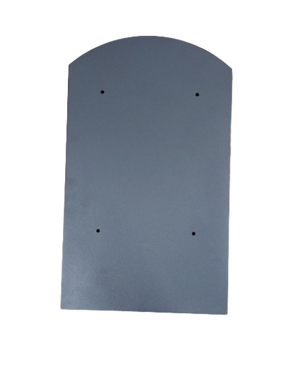 Cutie postala metalica, negru antracit, 255 x 90 x 410 mm