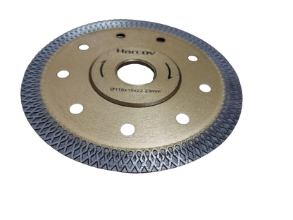 Disc diamantat pentru gresie si faianta, 115x10x22.23 mm