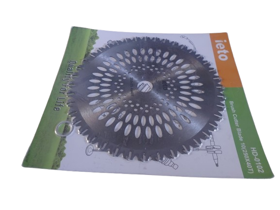 Disc motocoasa drept cu dinti dublii, 255 mm x 25.4 x 40T Ieto