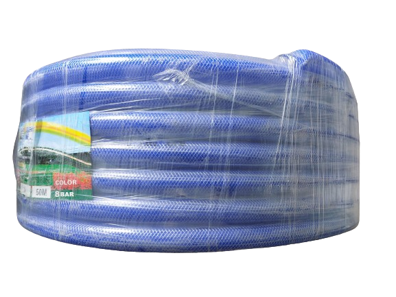 Furtun apa din silicon panzat, Lungime 50 m, Diametru 1"