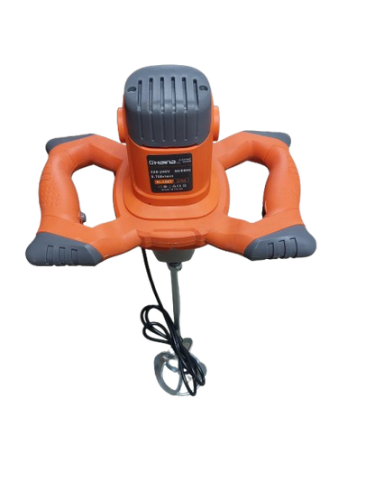 Amestecator electric, mixer pentru mortar/adeziv/vopsea, portocaliu Haina