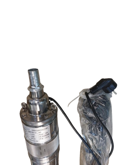 Pompa de apa curata, submersibila cu cap din inox, 1.5KW 2.0HP, 2850 RPM