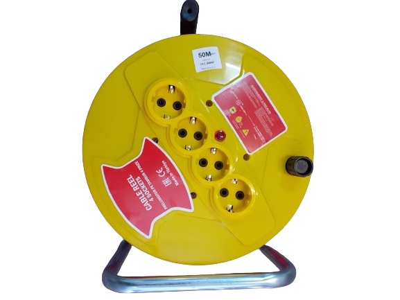 Rola prelungitor cablu electric pe tambur, 50 m, 3 x 2.5
