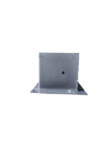 Suport grinda galvanizat cu talpa 100 x 100 x 2