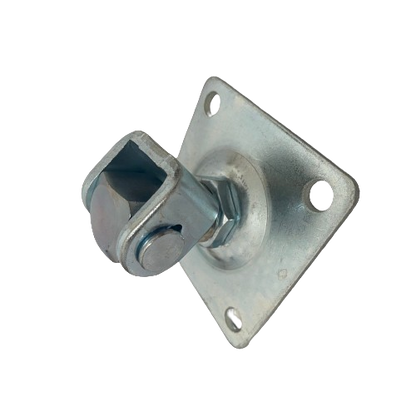 Balama reglabila cu placa  pentru porti batante, 90 x 90 mm