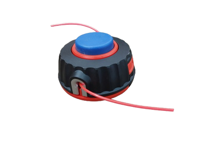 Cap tambur cu fir, mosor motocoasa cu buton albastru
