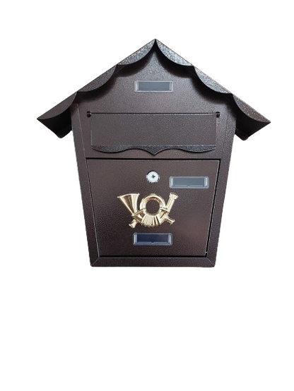Cutie postala tip casuta, Maro 360 x100 x 370 mm