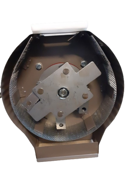 Moara cereale electrica, 3.8 kw, cuva mare rosie, 3 kg / min, 3800 rpm, 5 site, Dimensiuni 350x295x515
