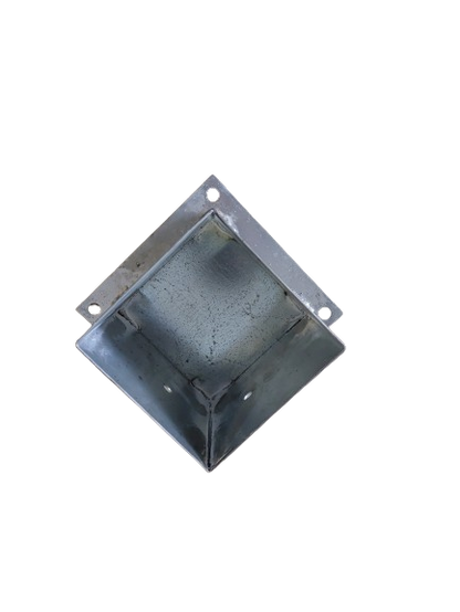 Suport grinda galvanizat cu talpa 80 x 80 x 2