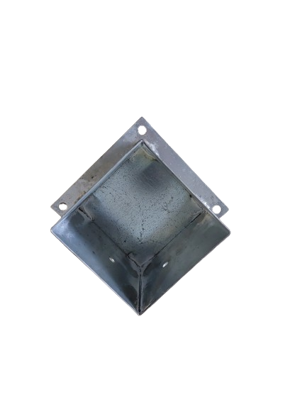 Suport grinda galvanizat cu talpa 100 x 100 x 2