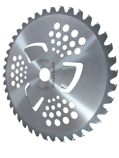 Disc motocoasa cu aripioare, 255 x 25.4 mm x 40T