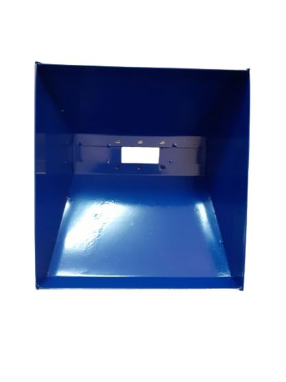 Moara cereale electrica, 3.8 kw, cuva mare albastra, 3 kg / min, 3800 rpm, 5 site, Dimensiuni 350x295x515