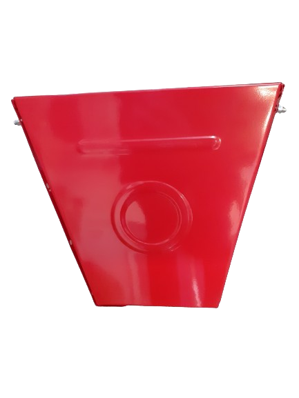 Moara cereale electrica, 4.2 kw, cuva mare inaltata rosie, 3 kg / min, 4200 rpm, 5 site, Dimensiuni 350x295x515