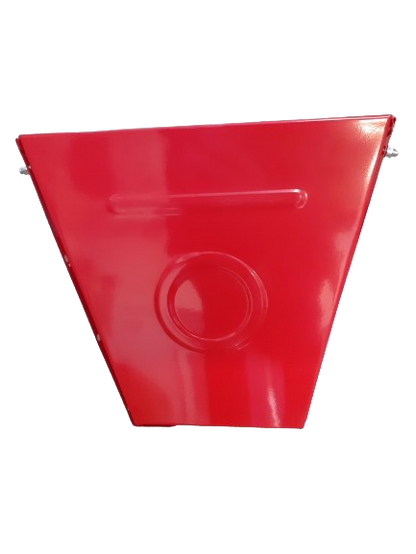 Moara cereale electrica, 4.2 kw, cuva mare inaltata rosie, 3 kg / min, 4200 rpm, 5 site, Dimensiuni 350x295x515